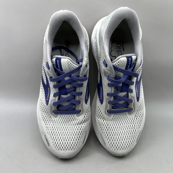 Brooks Adrenaline GTS 22 Running Shoes Women's 8.5 D Wide Gray Comfort Sneakers - Picture 5 of 9